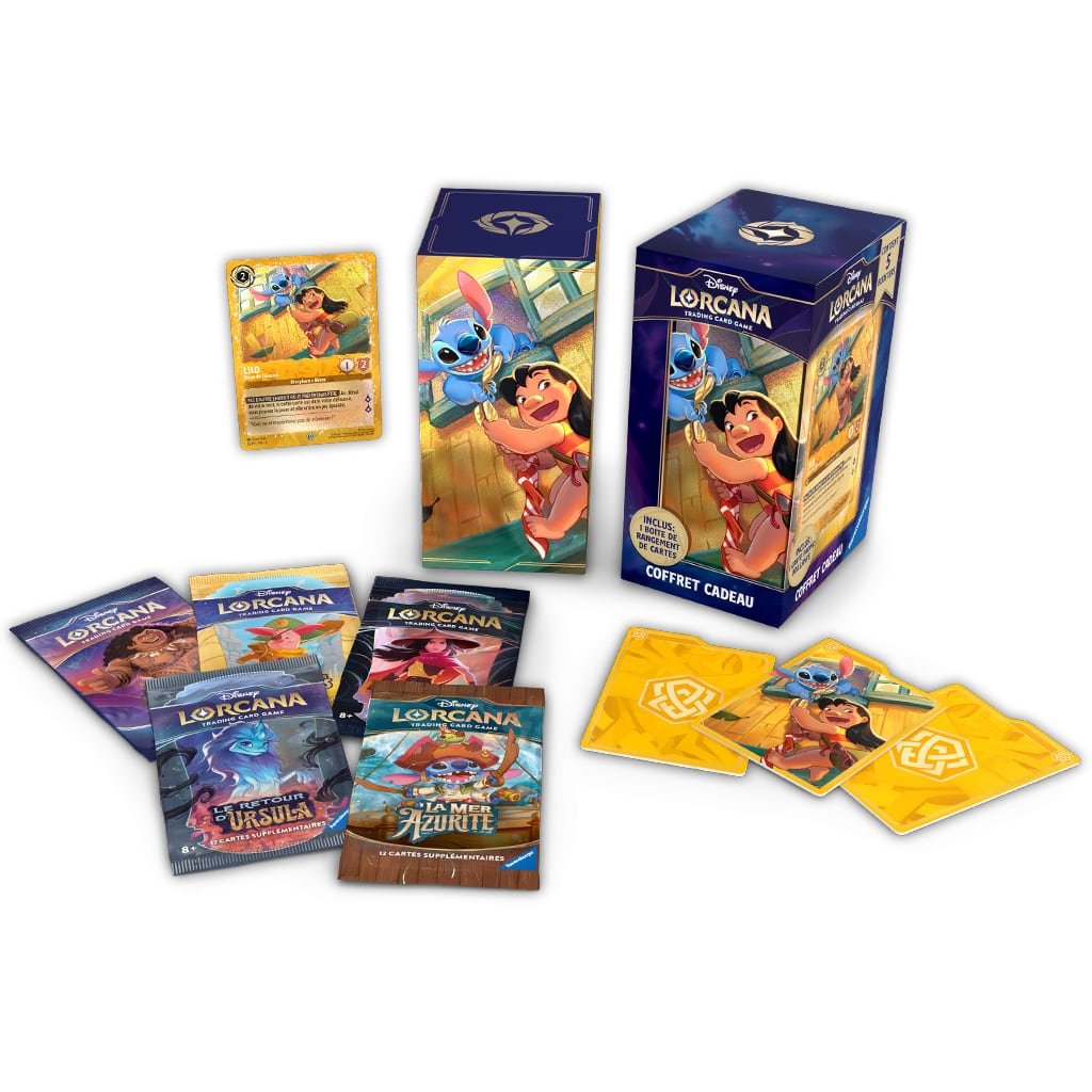lorcana chapitre 7 coffret cadeau content