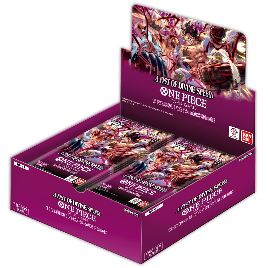 one piece card game op11 display