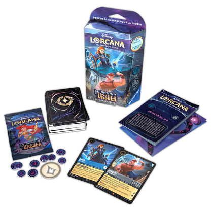 disney lorcana chapitre 4 le retour d'ursula deck contenu