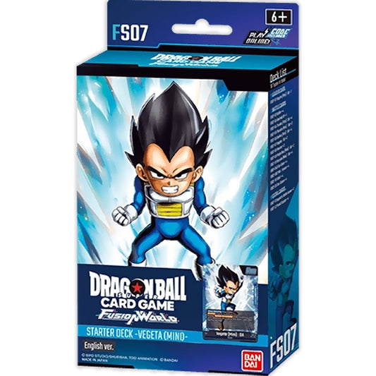 Dragon Ball Super Card Game - Fusion World: Starter Deck - Vegeta (Mini) FS07 (Version Anglaise)