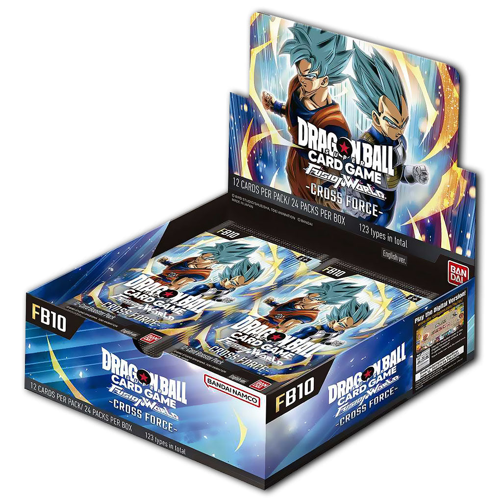 Dragon Ball Super Card Game Fusion World - Cross Force [FB10] - Display [ANG]