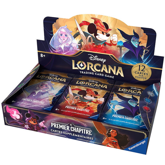 disney lorcana premier chapitre set 1 display