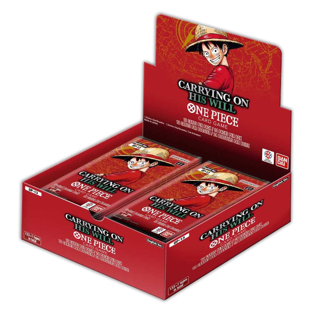 one piece card game op13 display