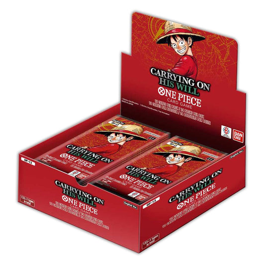 one piece card game op13 display