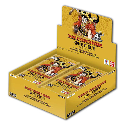 [Précommande Prochainement] One Piece Card Game - The World's Strongest Warriors - Display OP17 [ANG]